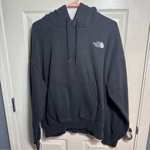 Men’s The North Face Black Logo Pullover Hoodie, size Medium